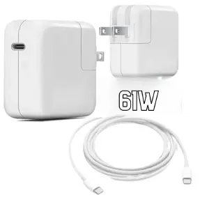 Cargador para MacBook de 61W con cable U