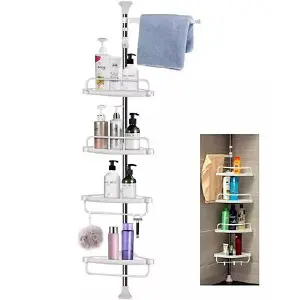 ORGANIZADOR ESQUINERO DE BAÑO