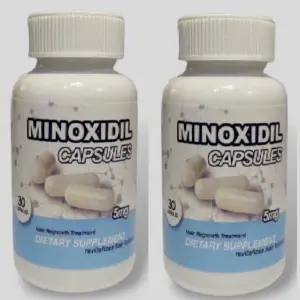 2 minoxidil capsulas 5mg x 30caps