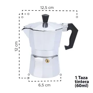 Cafetera moka 1 taza - 60 ml