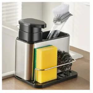Escurridor Esponja Dispensador Jabon