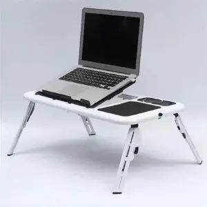 Mesa E-table Portátil Con Ventilador Usb