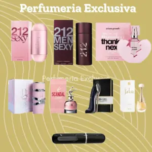 KIT 7 PERFUMES + PERFUMERO