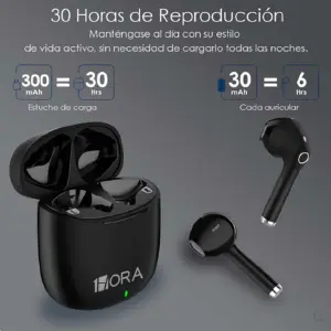 Audífonos Inalámbricos 1Hora Aut-201
