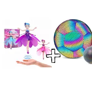 HADA VOLADORA + BALON REFLECTIVO