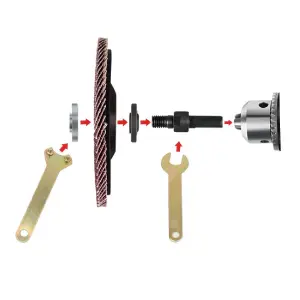 Adaptador de Discos para Taladro: ¡Máxima Versatilidad! - Adaptador de Discos para Taladro