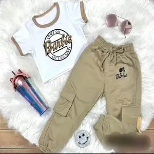 Conj camuflado CAKI barbie