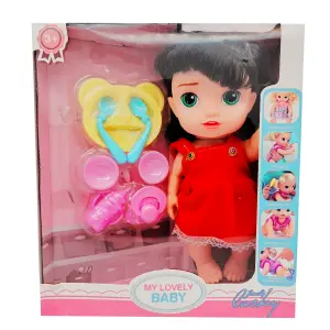 Muñeca Bebe Pijama Juguete Accesorios