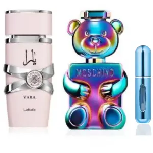 KIT DUO (YARA ,MOSCHINO PEARL+PERFUMERO)