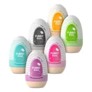 Huevos texturizado kit x6