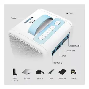 mini proyector led kids 700