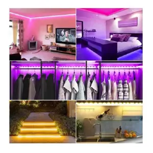 Tira de luz LED de 10 metros con aplicac