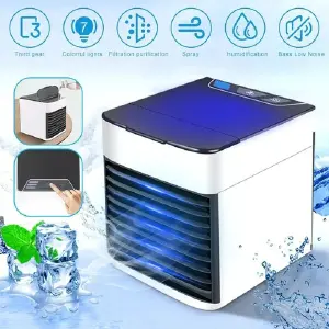 Aire Acondicionado Humidificador Luz Led