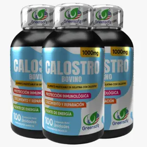 Calostro Bovino x 100 softgels x 3 Unid.