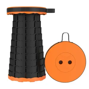Silla Plegable Redonda Butaca Retráctil