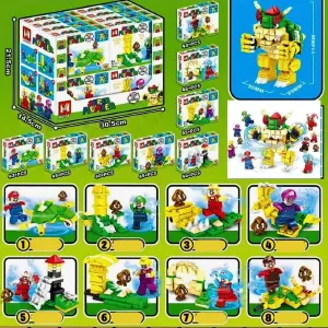 Juguete Armable Super Mario Cupa Constru