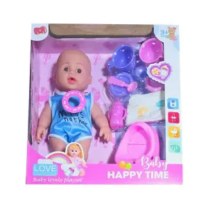 Muñeca Bebe Bebote Tetero Sonido Pañales