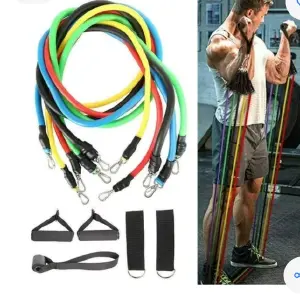 Kit bandas elásticas tubulares 11 piezas