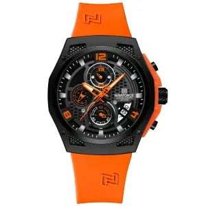 Reloj Naviforce Deportivo Nf8051t Goma H