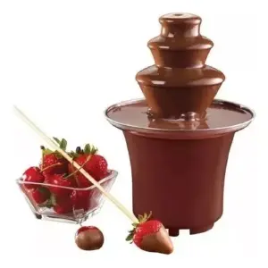 Mini Fuente De Chocolate De 3 Niveles
