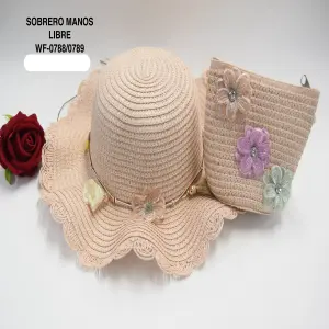 SOMBRERO MANOS LIBRE WF-0788.89 ROSA