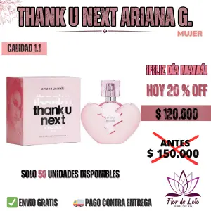 Perfume Thank U Next A.G 100 ml Mujer
