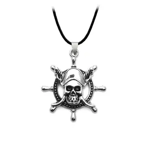 Collar Plateado Timon Pirata