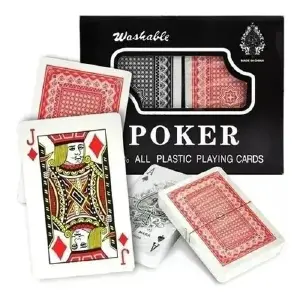 Baraja Cartas Juego Poker Plastificadas