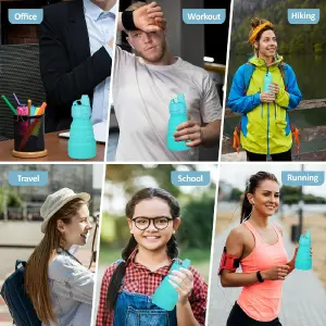 Termo Botella Plegable De 17oz Sin BPA