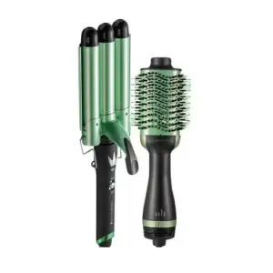 Combo Cepillo Secador + Rizador Ondas