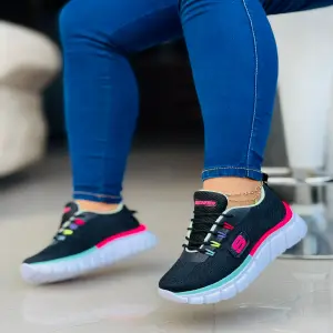 Skechers Versace Negro Multicolor