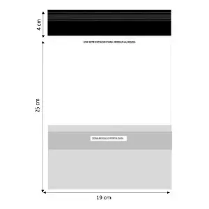 BOLSA DE SEGURIDAD 19 X 25