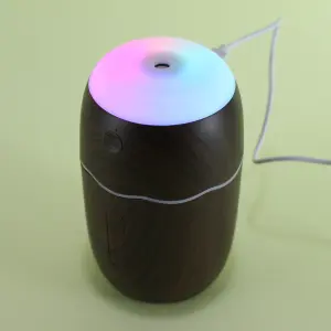 Humidificador Cilindro en color madera