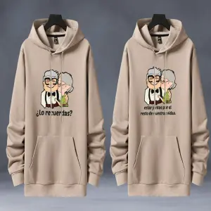 Buzo Buso Hoodie Carl y Ellie Cocoa