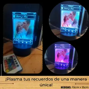 PORTARETRATO CON FOTO PERSONALIZADA