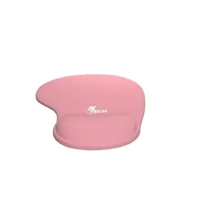 PAD MOUSE GAMER ROSADO GEL REPOSAMUÑECAS