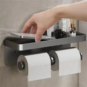 PORTA PAPEL BAÑO DOBLE