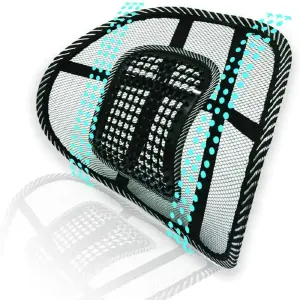 Soporte lumbar ergonomico corrector de p