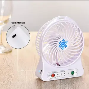 MINI VENTILADOR RECARGABLE 3 VELOCIDADES