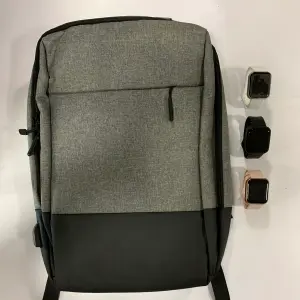 COMBO MORRAL 20110 GRIS + SMARTWATCH Y68