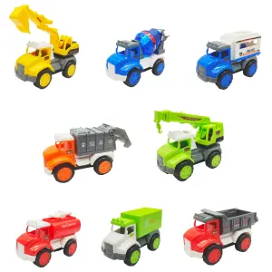 Colección Carros Camion Construcciòn Imp