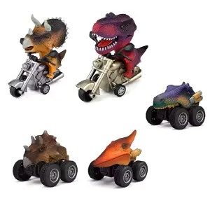 Motos Y Carros De Impulso Dinosaurios