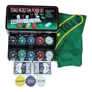 Set De Poker Tipo Casino Texas Hold Fich