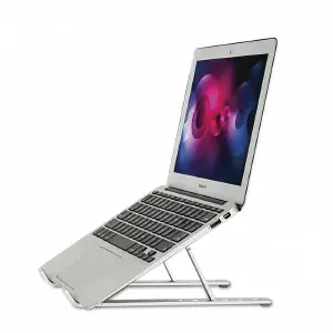 Soporte metalico para portatil pc plegab