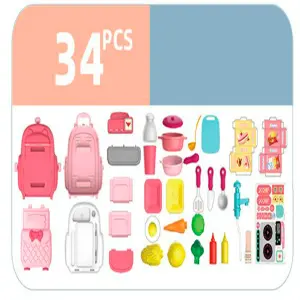 Set Cocina Cheef Maleta Portátil Niña