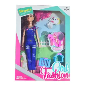 Muñeca Vestido Casual Mascota Casa