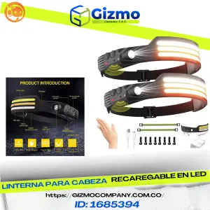 Linterna Para Cabeza 3 Led