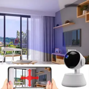 Cámara Ip Wifi Seguridad 360° Hd 2mpx A