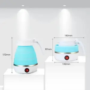 Hervidor De Agua Plegable En Silicona