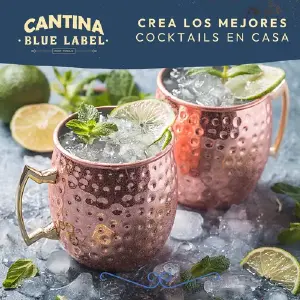 Mug Vaso Cobre Taza X2 Moscow Mule Cocte